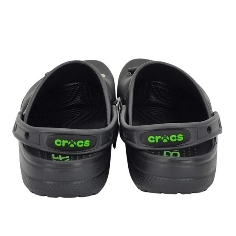 Crocs Xbox Classic Clogs Men's Size 11 Shoes Unisex Black Limited Edition NWT